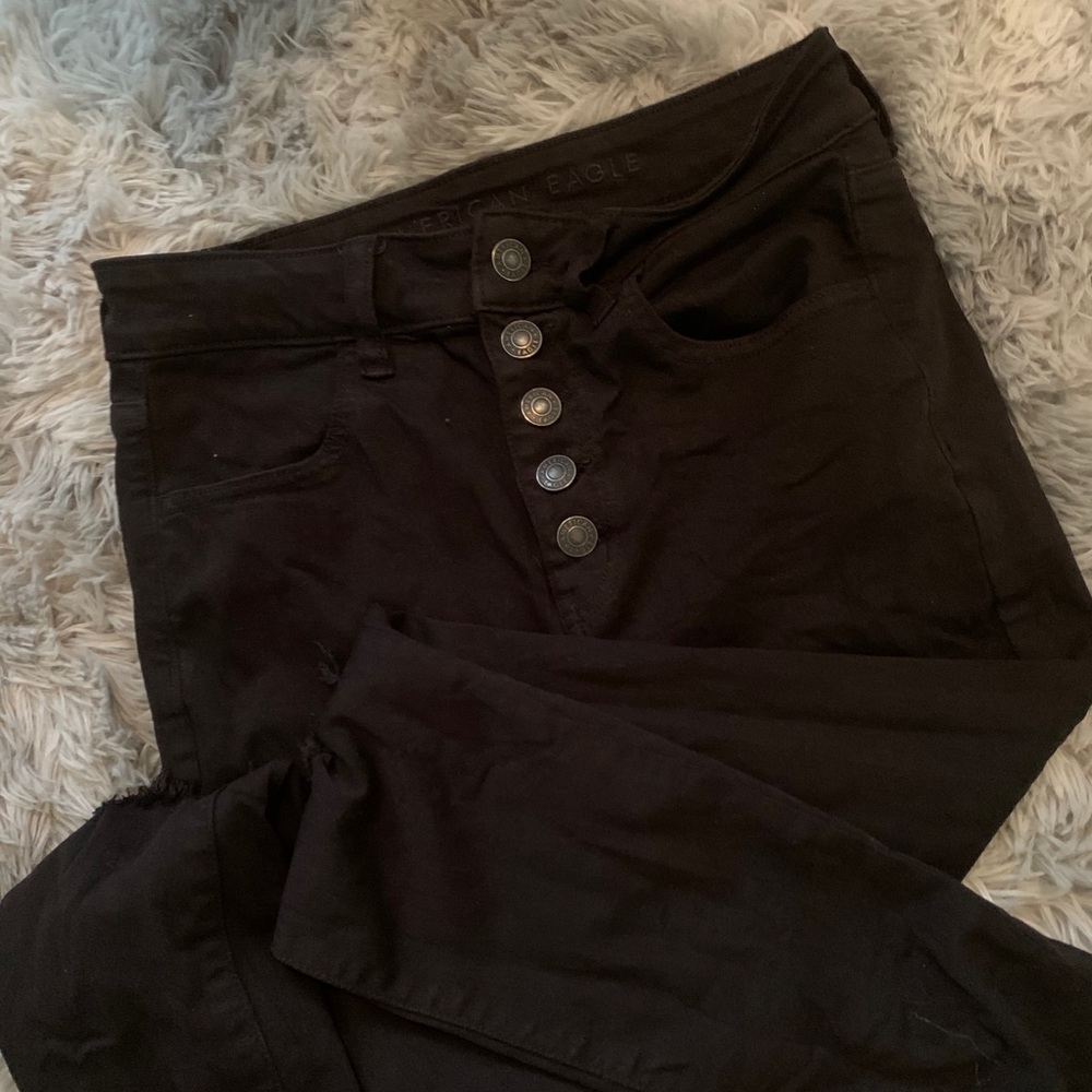 AE high rise jeggings